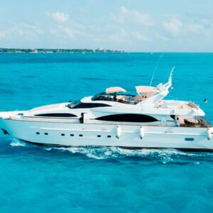El Capricho azimut cancun yacht rental