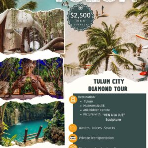Tulum City Diamond Tour – Culture, Cenotes & Luxury Experience